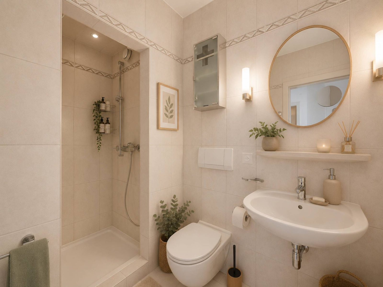 Élégant appartement familial de 4.5 pièces avec cheminée et loggia