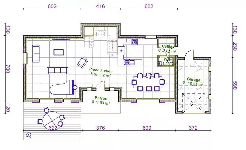 VILLA 5 PIÈCES de 179m² PLASCASSIER