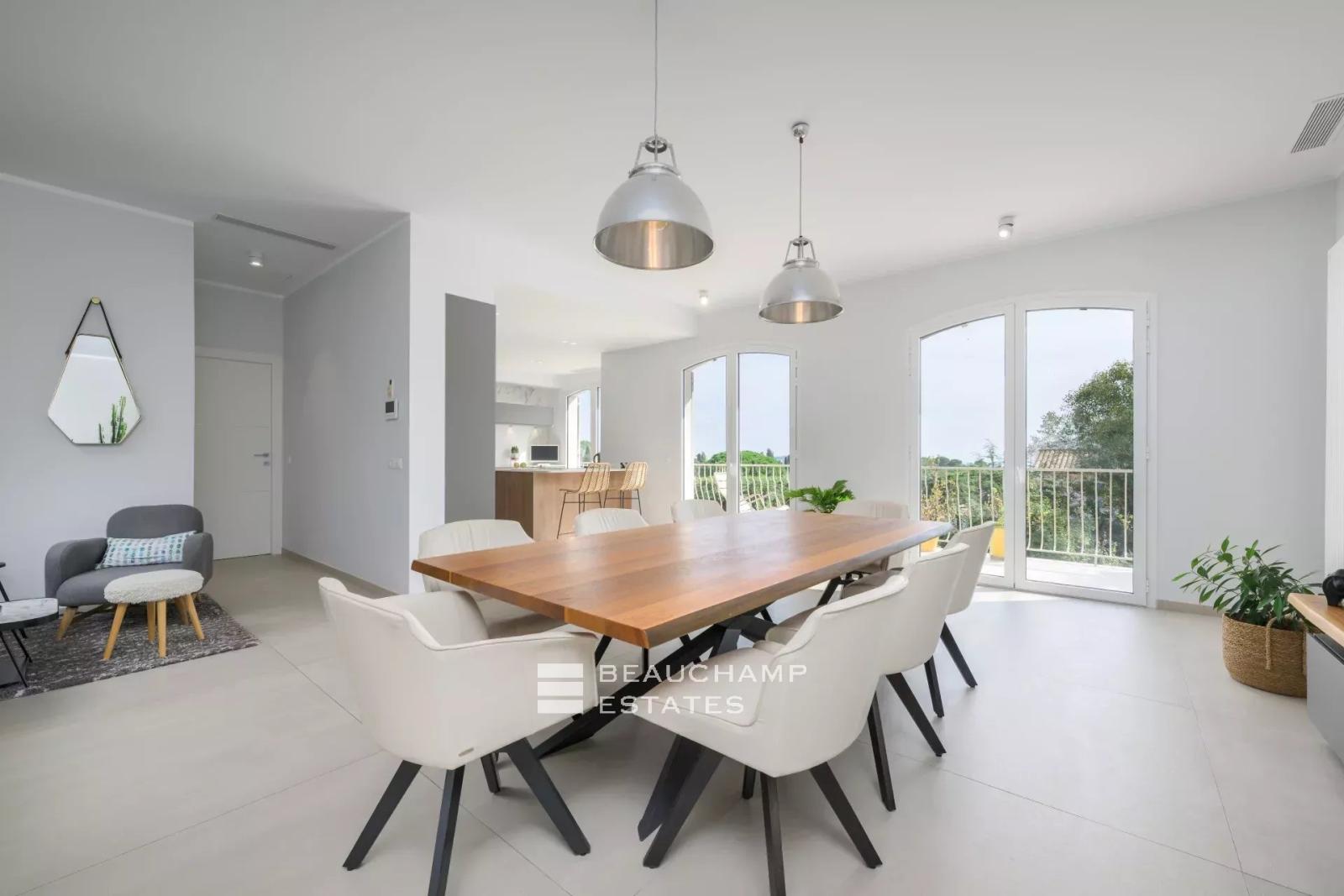 Villa 5 chambres néo-provençale avec vue mer - Mougins