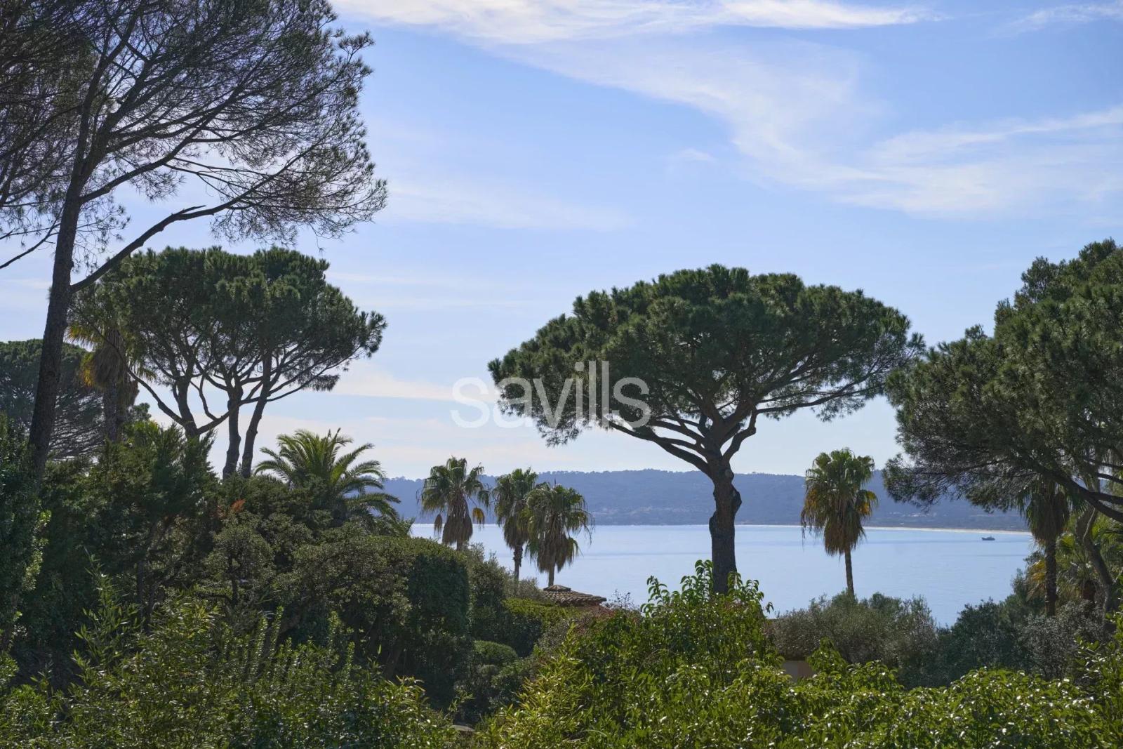 Propriété prestigieuse vue mer proche de Saint-Tropez