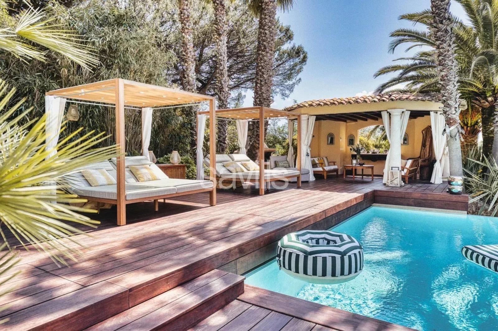 Superbe bastide à louer à Saint Tropez