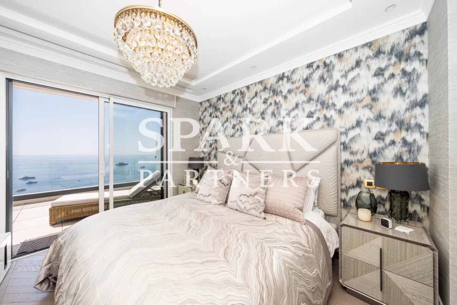 Roquebrune-Cap-Martin - Penthouse d'exception à la frontière de Monaco – Vue mer panoramique