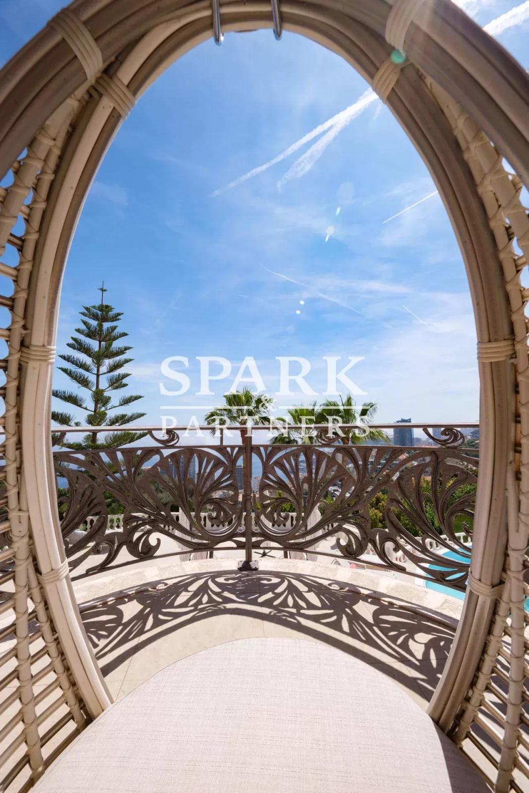 Roquebrune Cap Martin - Splendide villa avec vue mer panoramique
