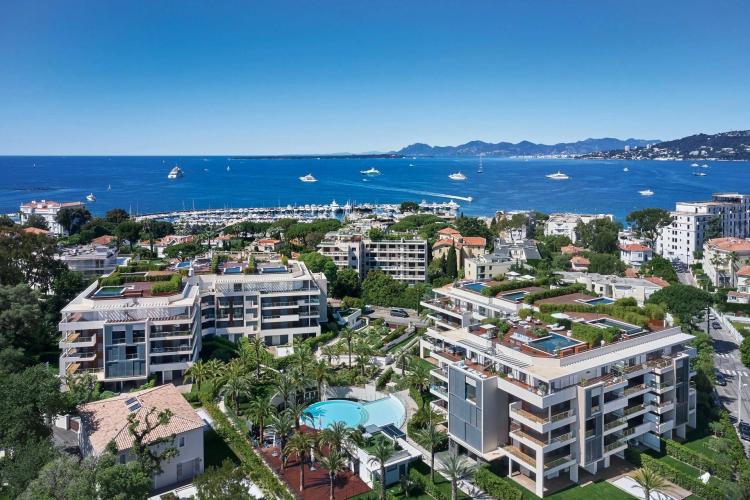 Appartement de 3 chambres dans une résidence de luxe du Parc du Cap