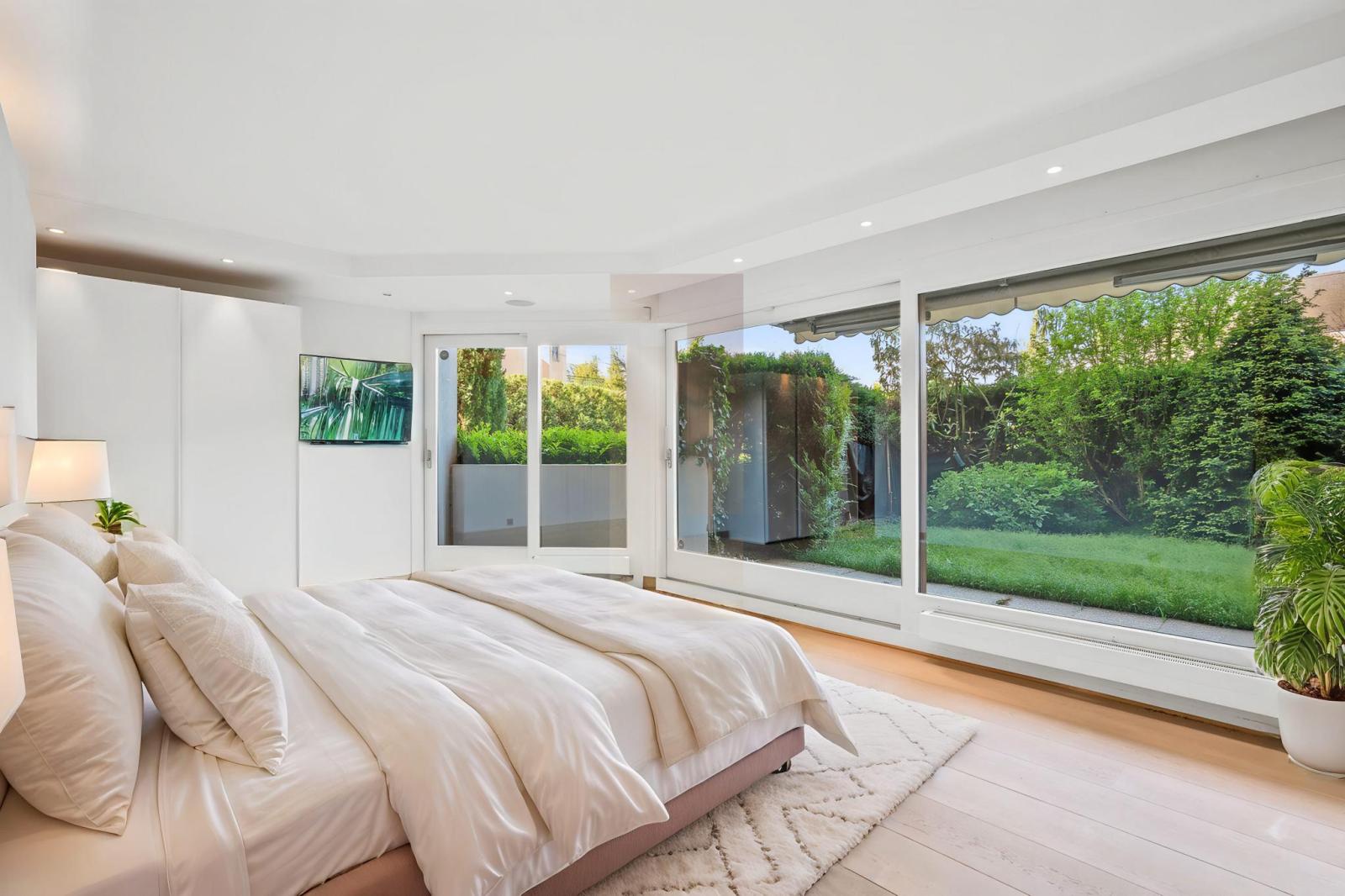 Exceptionnel 6.5 pièces en duplex avec jardin à Champel