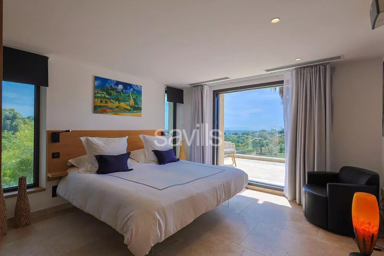 Propriété vue mer proche de la plage de Pampelonne