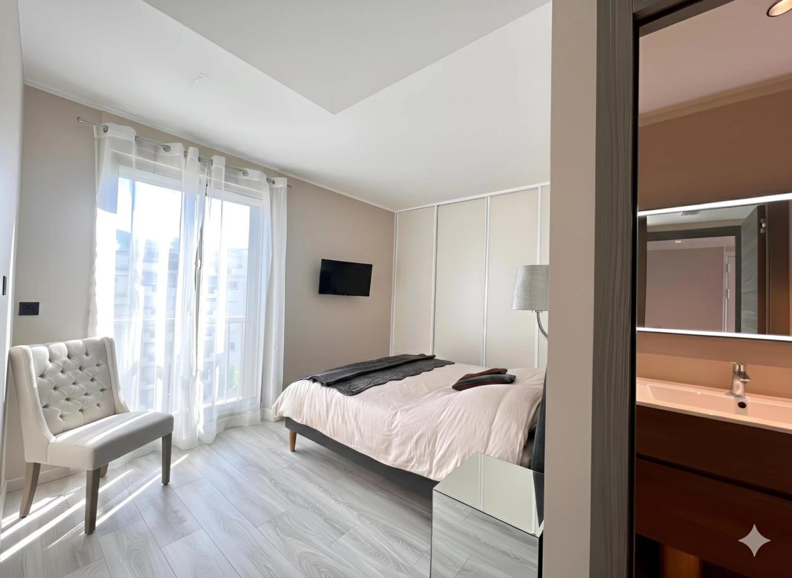 CANNES CROISETTE – 3P D'EXCEPTION – VUE MER PANORAMIQUE