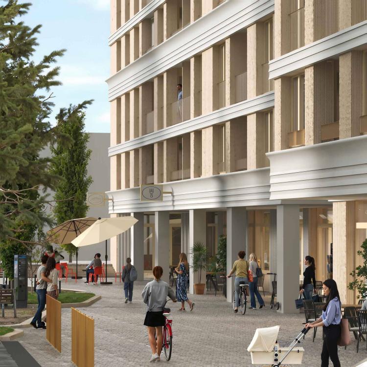 Arcade de 158 m2 - Projet neuf aux Acacias