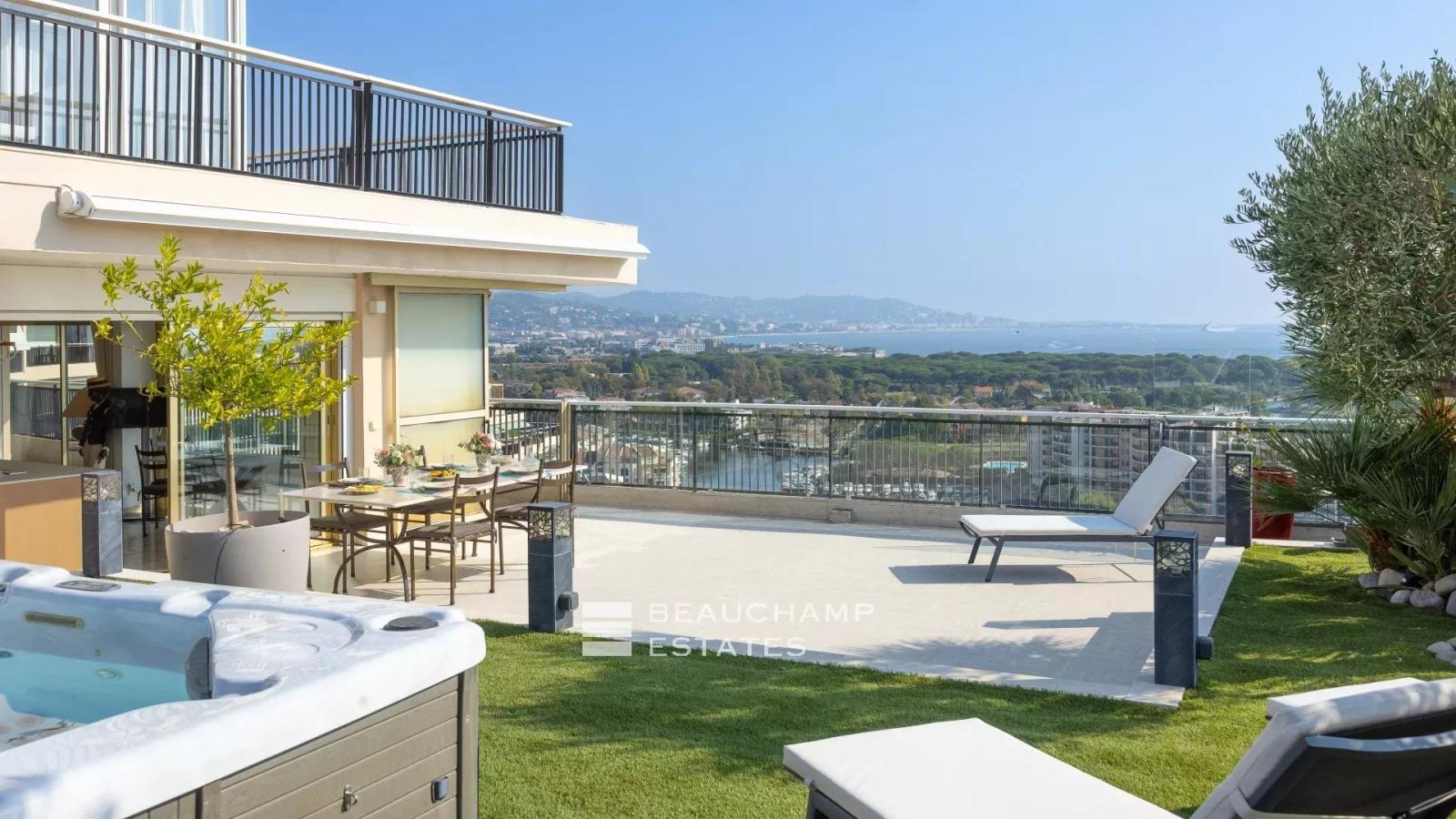 Penthouse avec vue mer panoramique - Mandelieu-La Napoule