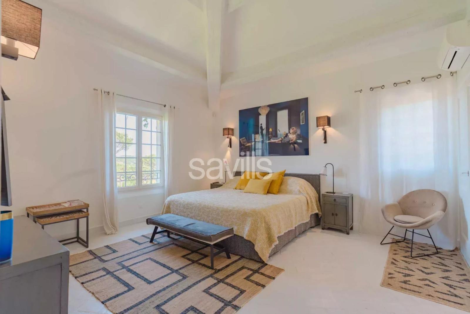 Charmante villa provençale 5 chambres, vue mer - Saint-Tropez