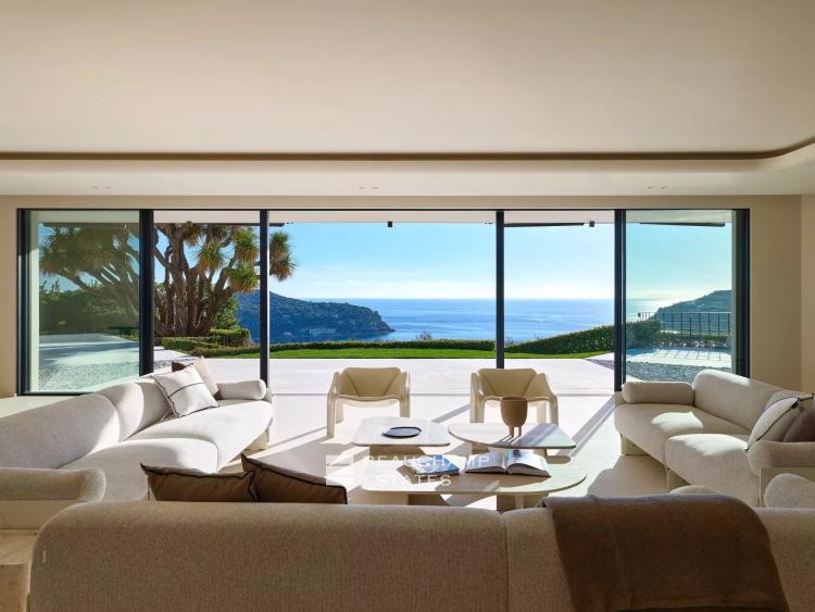 Villa contemporaine 6 chambres avec vue mer panoramique – Saint-Jean-Cap-Ferrat