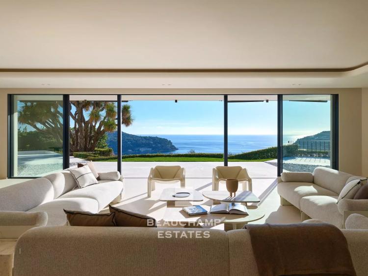 Villa contemporaine 6 chambres avec vue mer panoramique – Saint-Jean-Cap-Ferrat