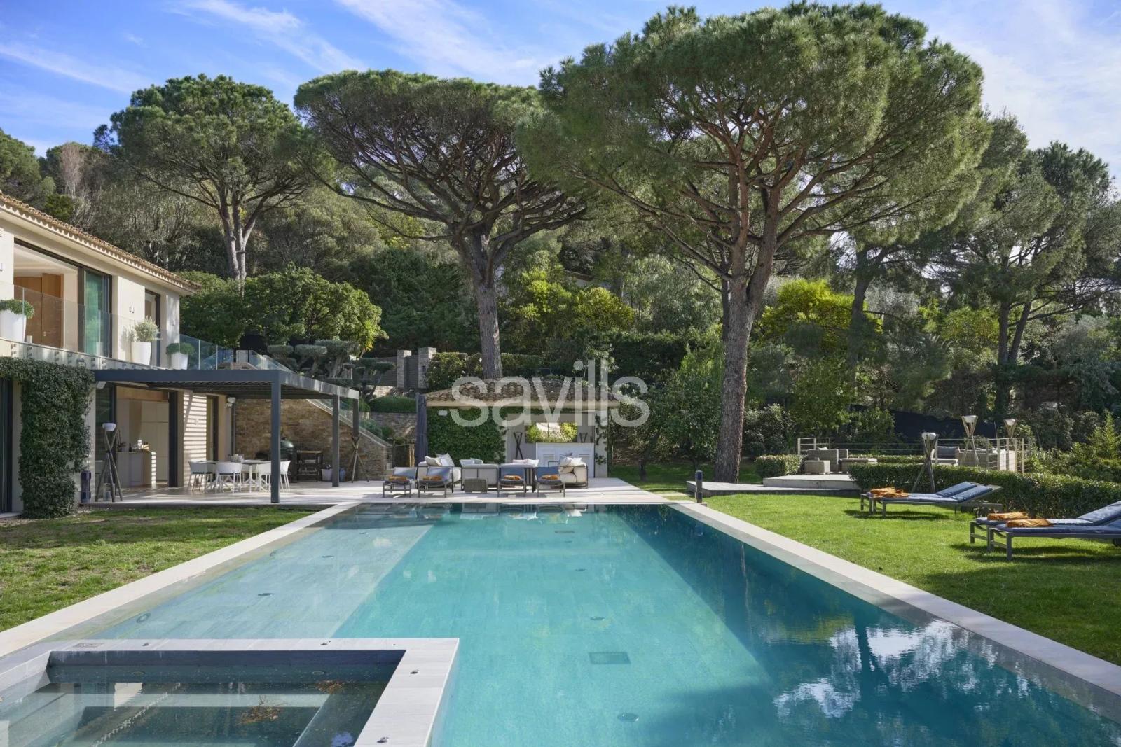 Propriété prestigieuse vue mer proche de Saint-Tropez