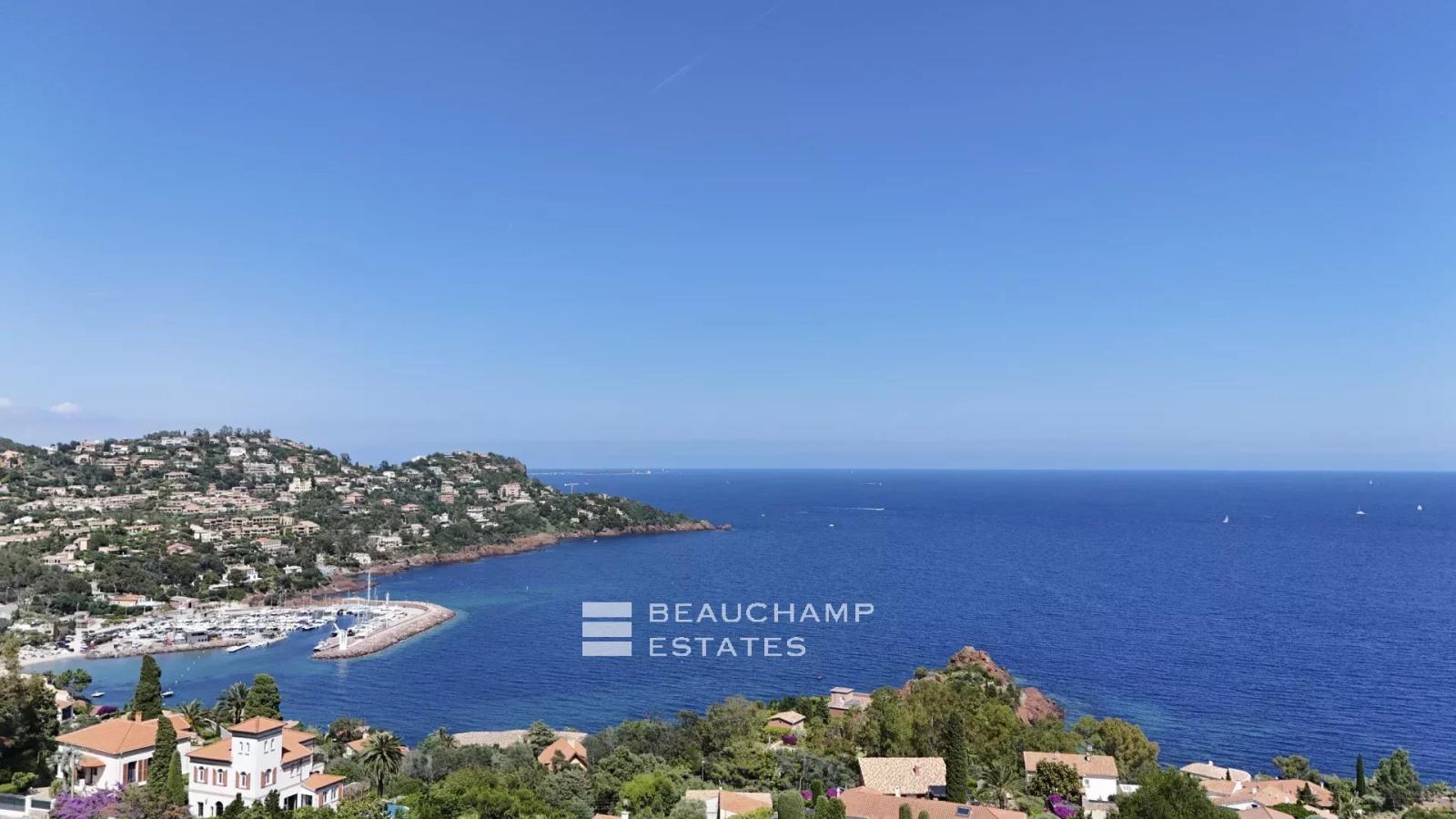 Appartement entièrement rénové avec vue mer