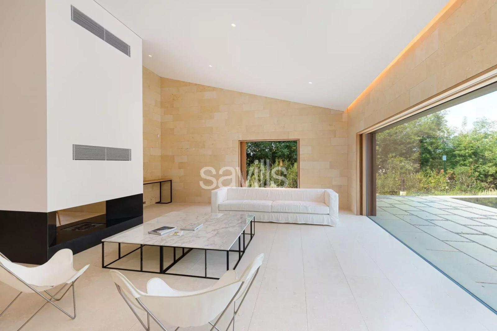 Villa d'architecte vue mer