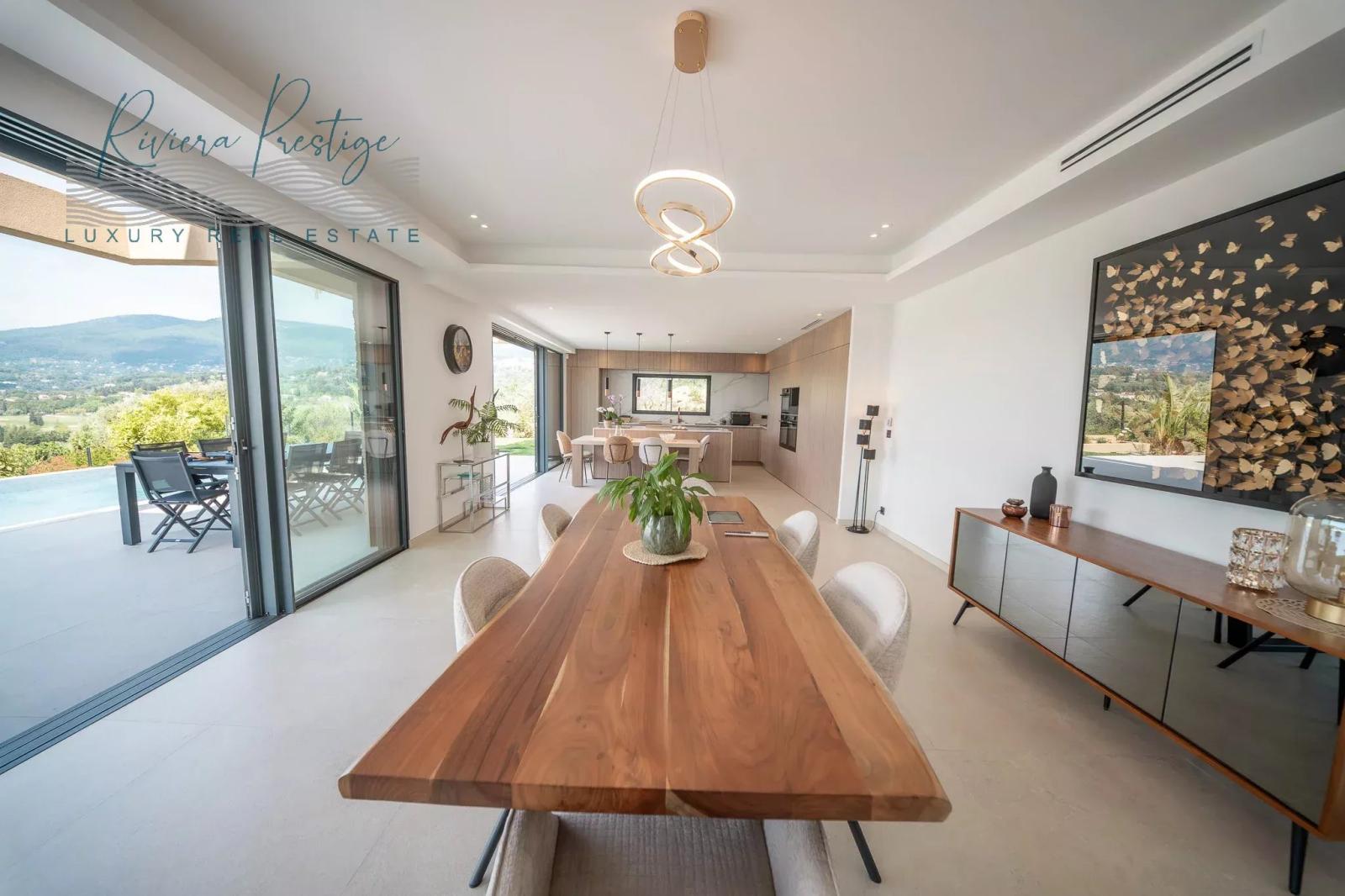 OPIO: Contemporaine dans domaine privé avec vue sur le golf et le vieux village