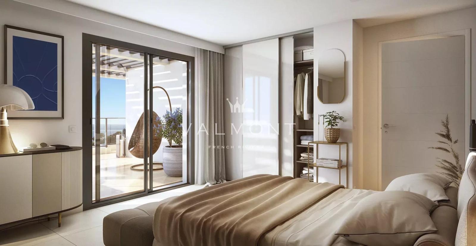 LUXUEUX TROIS PIECES AVEC VUE SUR LA MER