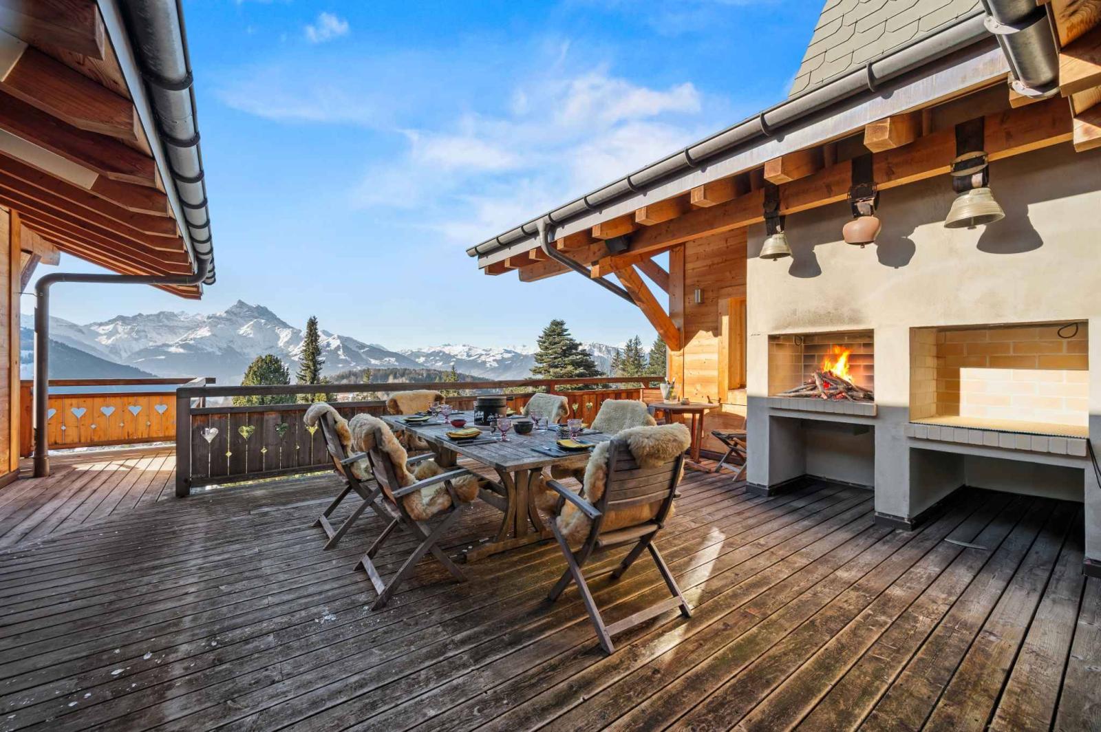 Chalet d’exception avec piscine intérieure et accès Ski-In & Ski-Out