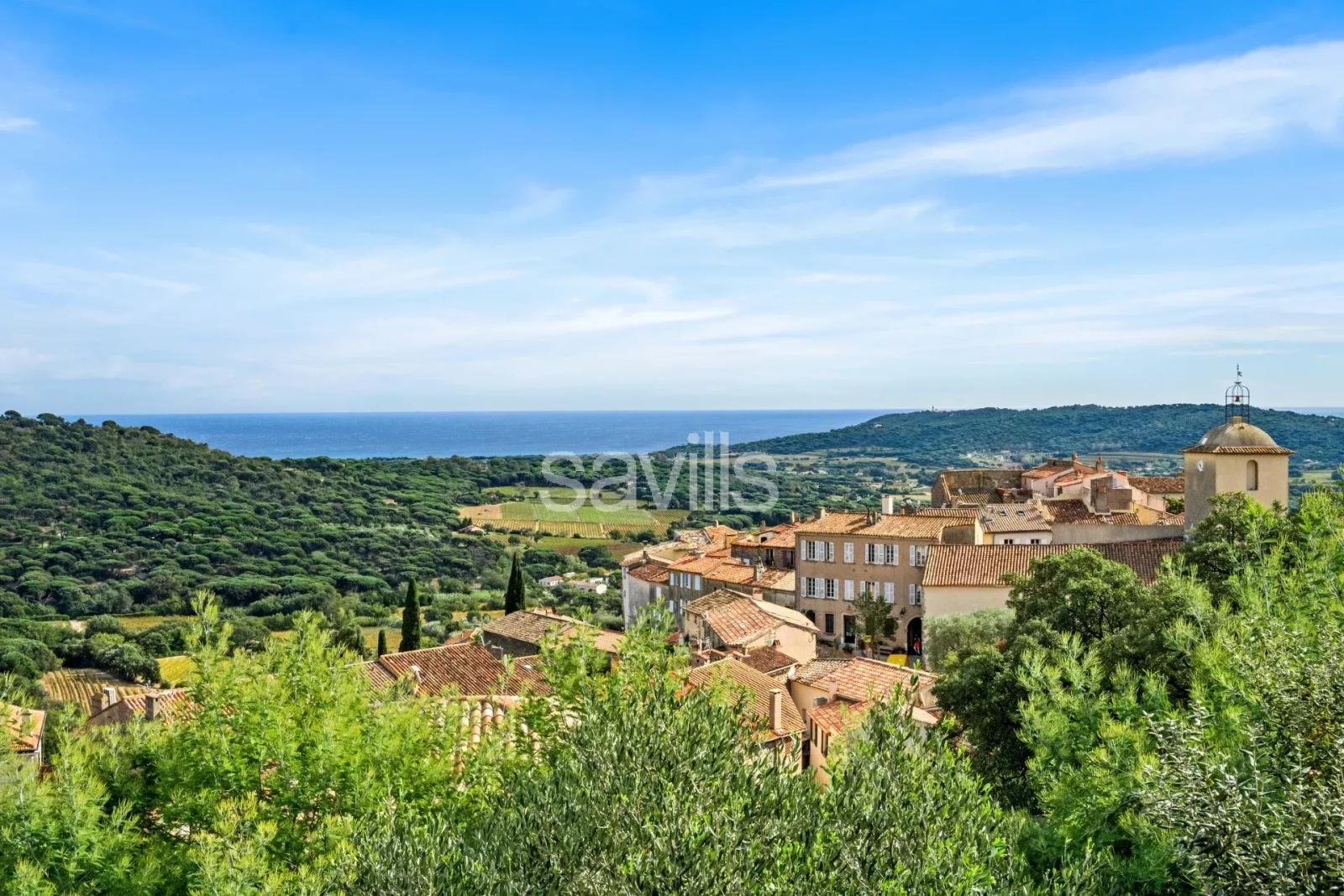 Villa cinq chambres, piscine chauffée et paysages de carte postale