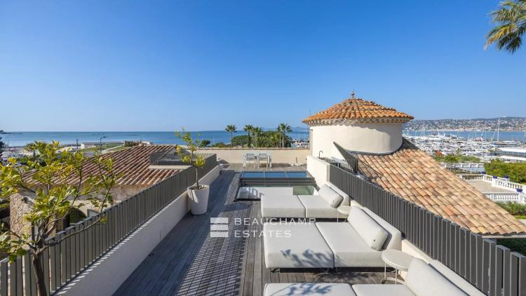Villa contemporaine avec vue mer panoramique - Cap d'Antibes