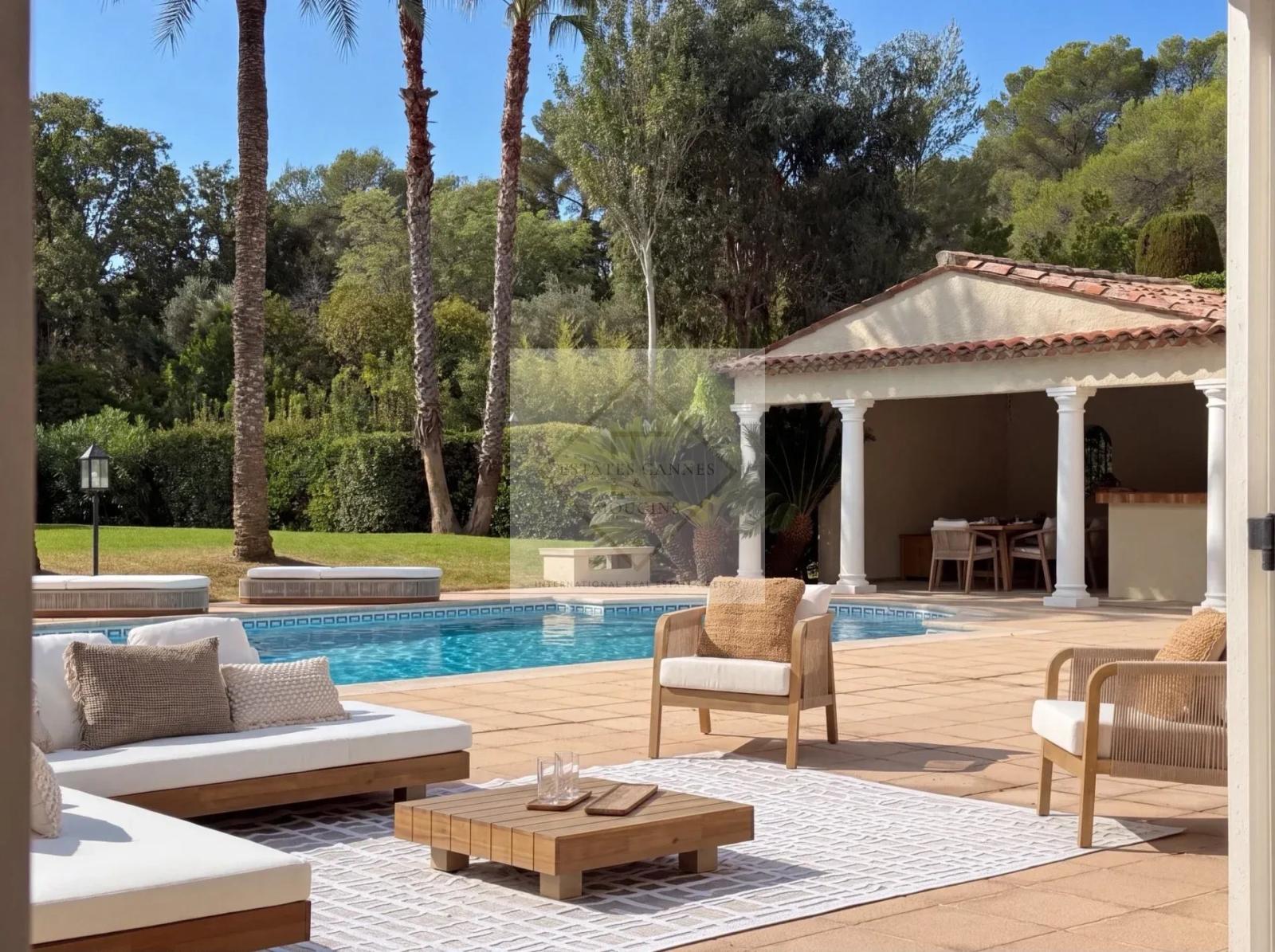 MOUGINS — VILLA D’EXCEPTION À LOUER À L’ANNÉE