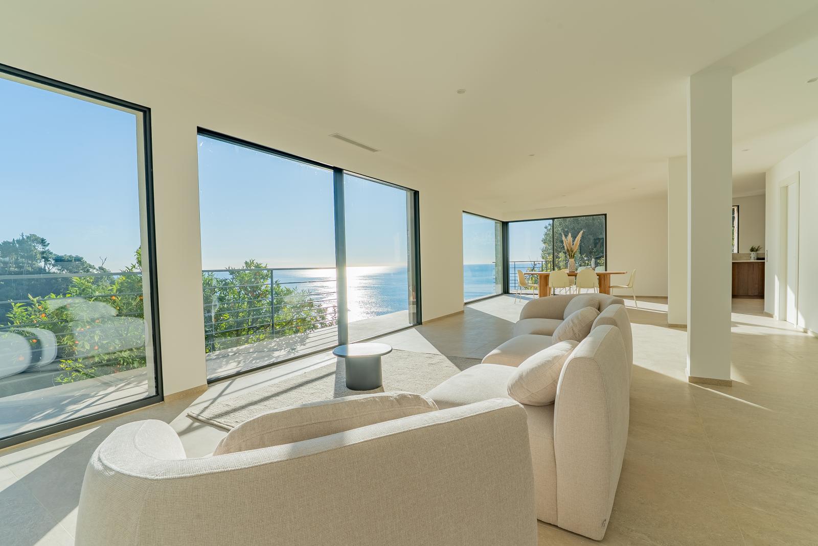 VILLA CONTEMPORAINE VUE MER