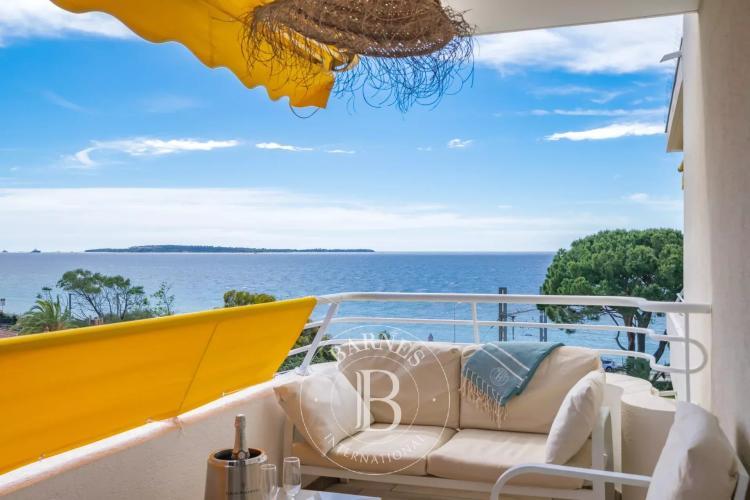 EXCLUSIVITÉ – CANNES BAS CROIX DES GARDES - DERNIER ETAGE - VUE MER - TERRASSE - ACCES DIRECT PLAGE - 1 CHAMBRE