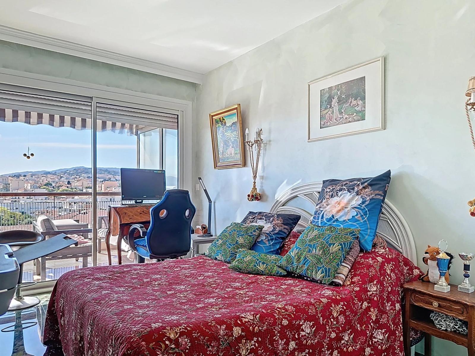 VENTE APPARTEMENT 3/4P VUE MER CANNES - MONFLEURY - GALLIA