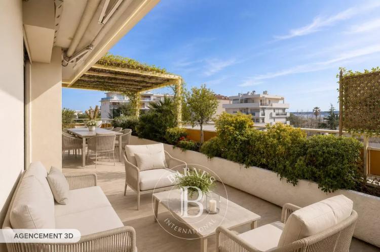 EXCLUSIVITÉ CANNES BASSE CALIFORNIE -  PENTHOUSE - TERRASSE - VUE MER - 3 PIECES