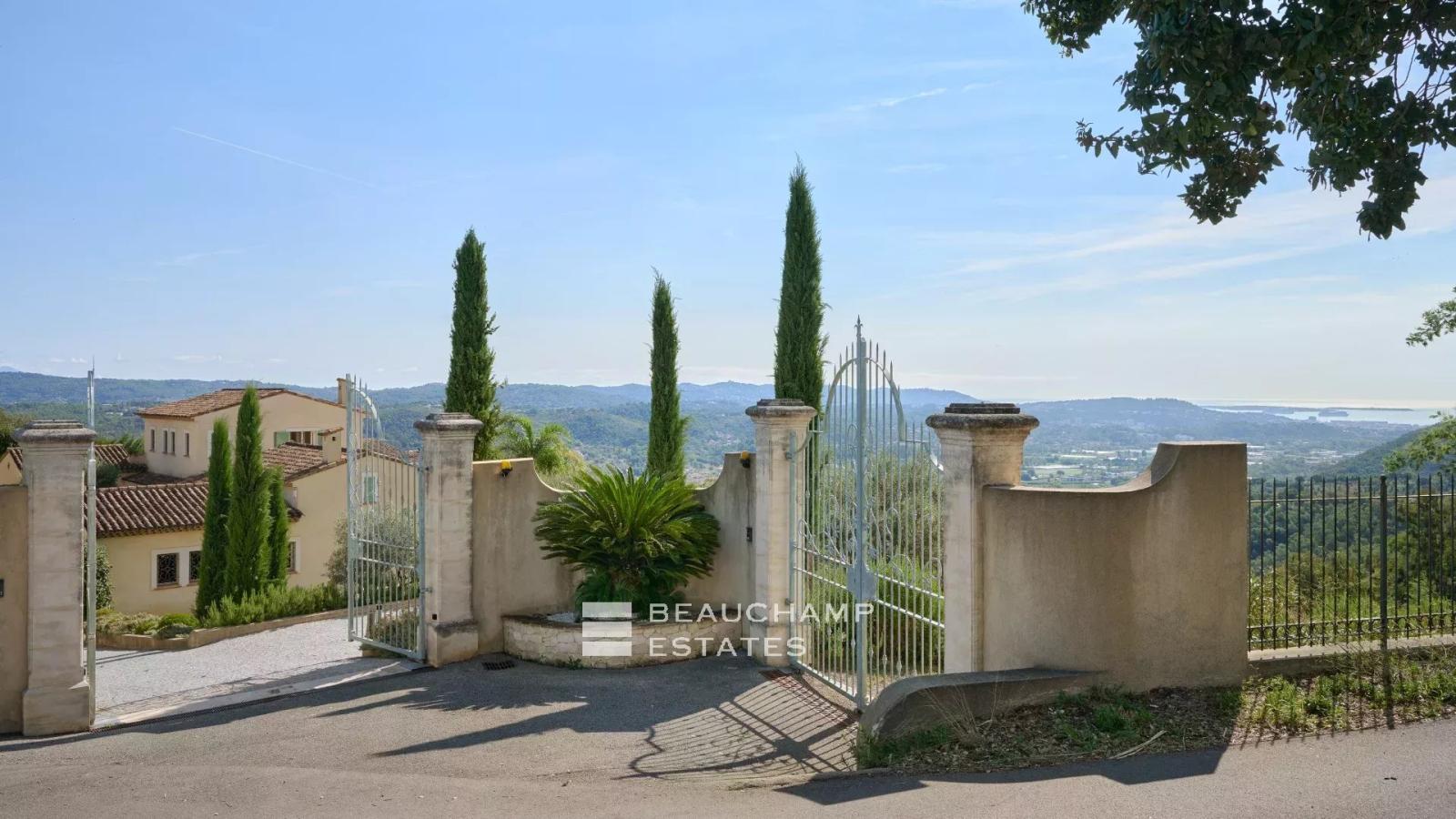 Villa provençale avec vue panoramique sur les collines - Pégomas
