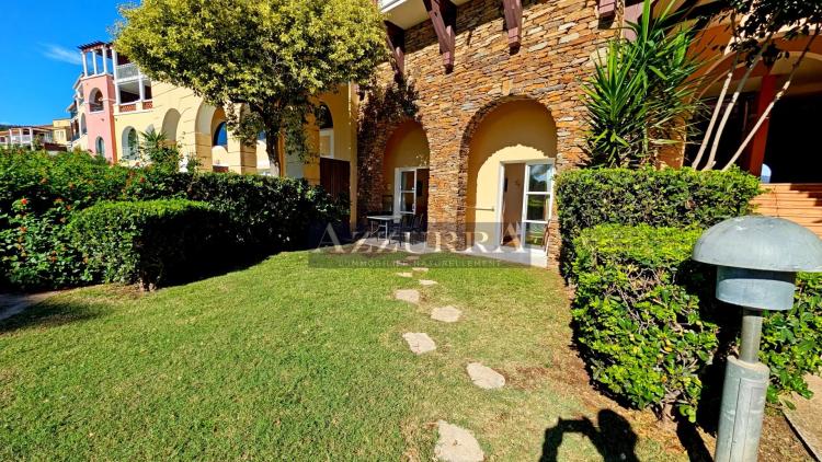 AGAY CAP ESTEREL le village, 3 pièces en rez de jardin avec vue mer