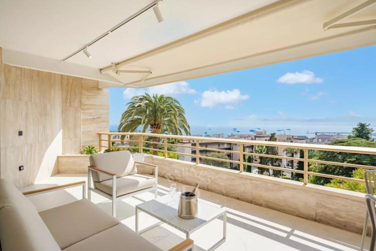 CANNES BASSE CALIFORNIE - 4 PIÈCES - VUE MER PANORAMIQUE - TERRASSE