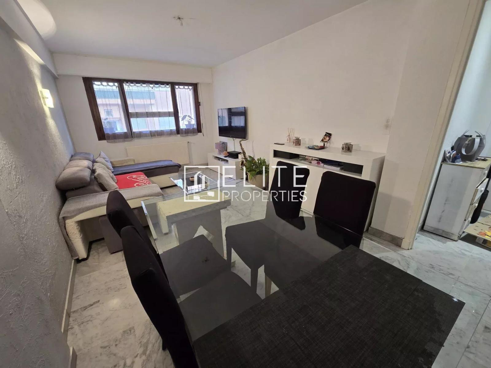 APPARTEMENT 2 PIÈCES DE 45 m² + VÉRANDA ET CAVE – MANDELIEU-LA-NAPOULE