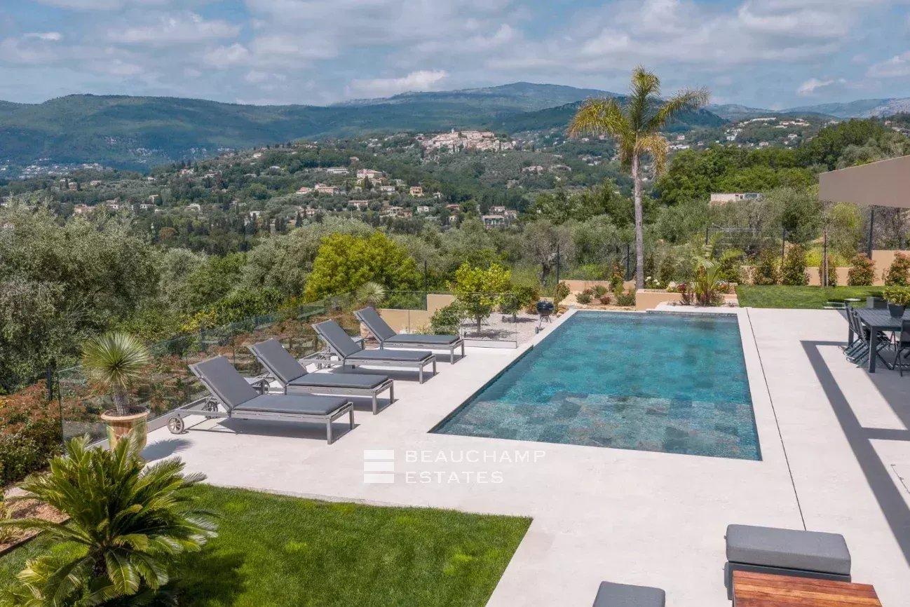 Villa Contemporaine 5 chambres vue dégagée - Opio