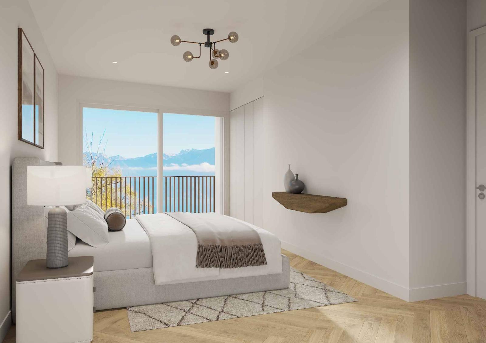 Nouveau : Appartement neuf de 4,5 pièces situé au 1er étage