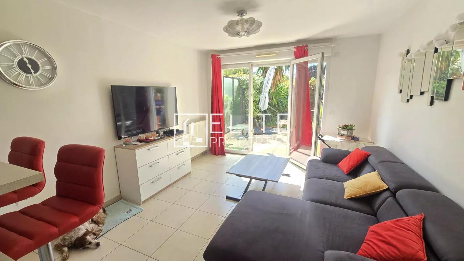 APPARTEMENT 2 PIECES + JARDIN ET GARAGE LE PLAN