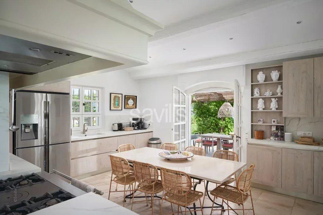 Saint-Tropez. Bastide de charme avec vue mer.