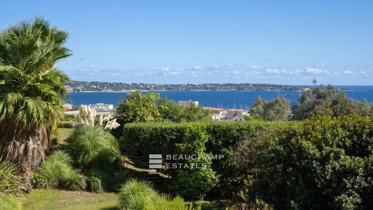 villa moderne avec vue mer panoramique - golfe juan