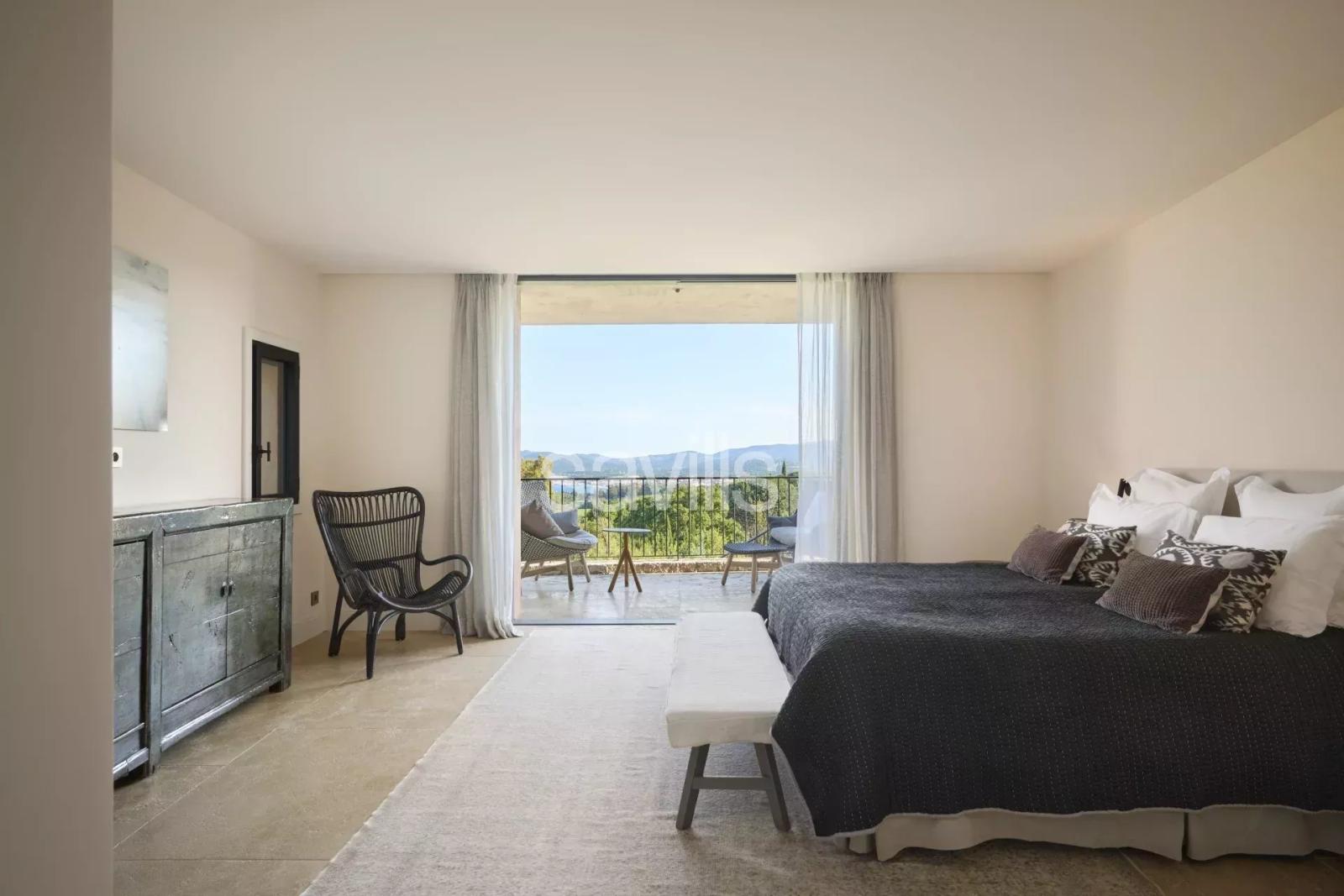 Domaine prestigieux 25 chambres avec vues mer