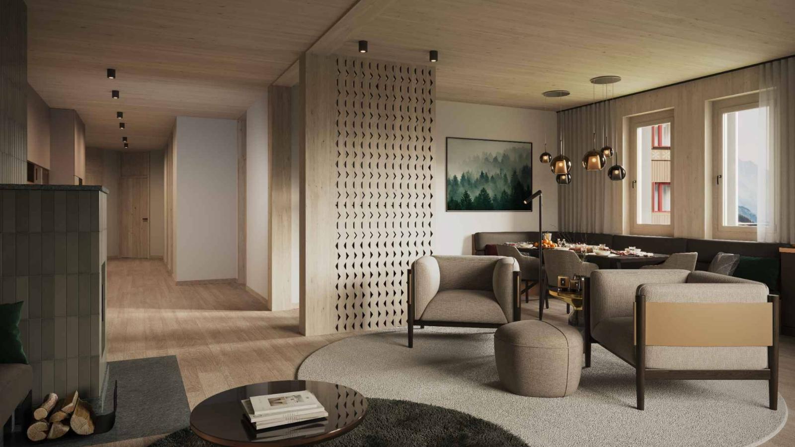 Penthouse de 5.5 pièces