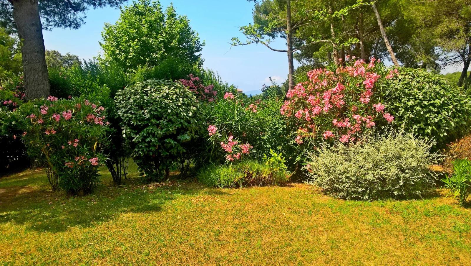 ACHAT SAINT RAPHAEL LE DRAMONT: confortable appartement trois pièces en rez-de-jardin cloturé. Commerces, plage et commodités à pieds