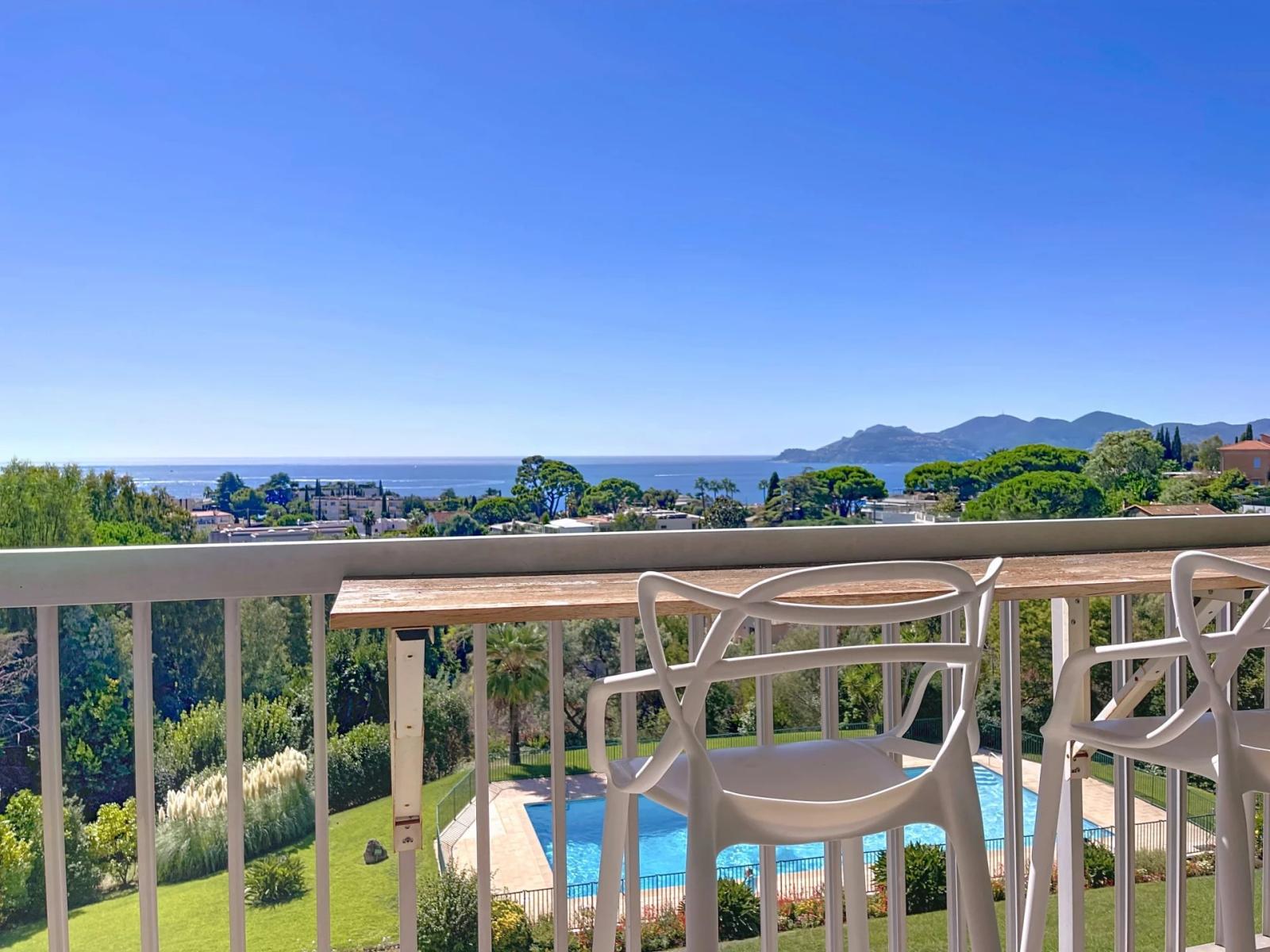 CANNES - CROIX DES GARDES- VUE MER