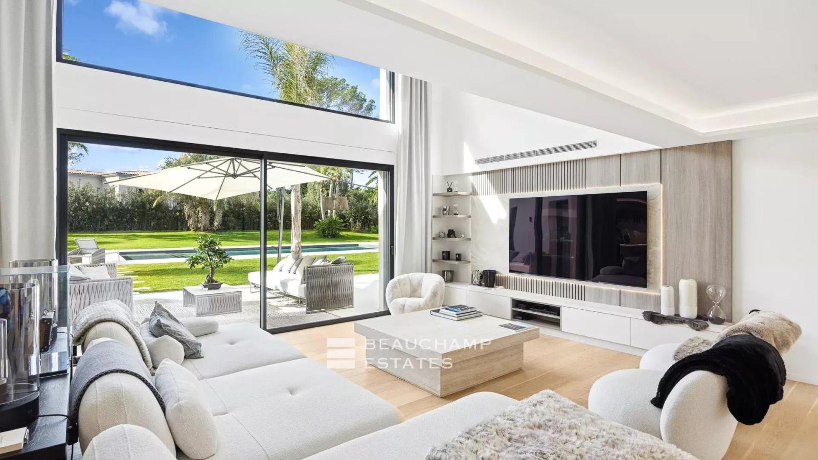 Villa contemporaine 5 chambres avec piscine - Mougins la Valmasque
