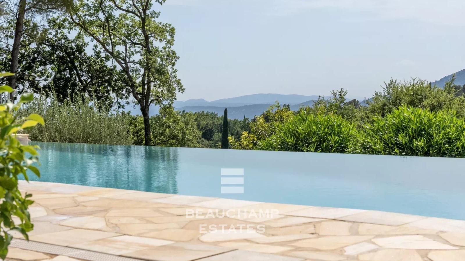 Villa plain-pied de 4 chambres avec vue panoramique - Cabris