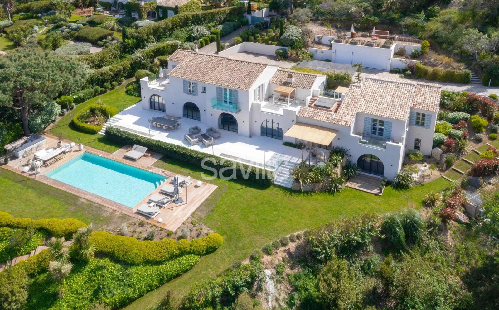 Ramatuelle, propriété à louer pour les vacances  avec vue mer