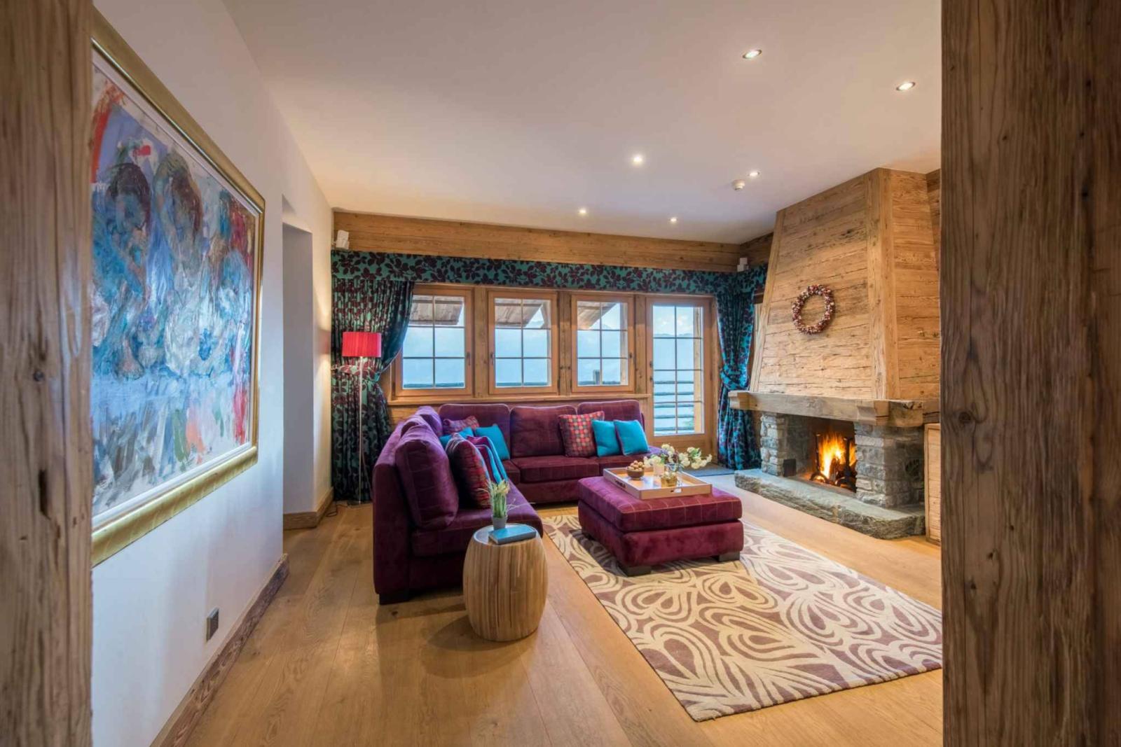 Chalet de prestige avec vue panoramique