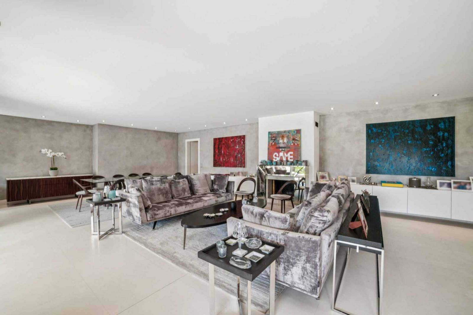 Superbe appartement avec jardin dans une résidence de haut standing