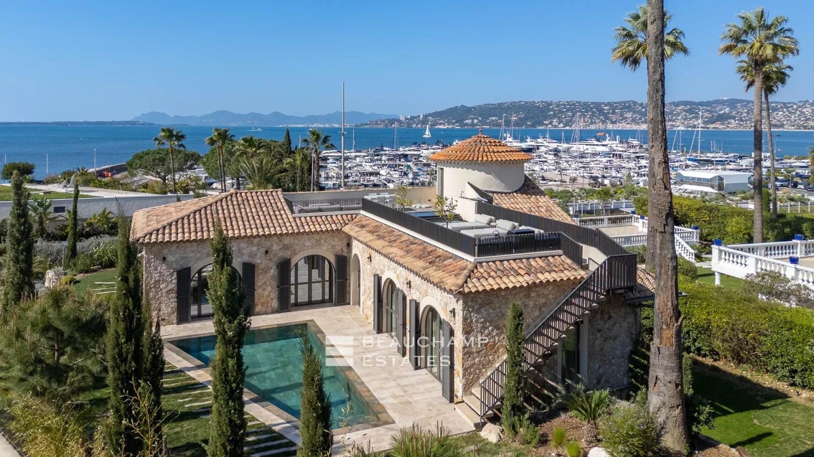 Villa méditerranéenne  avec vue mer panoramique - Cap d'Antibes