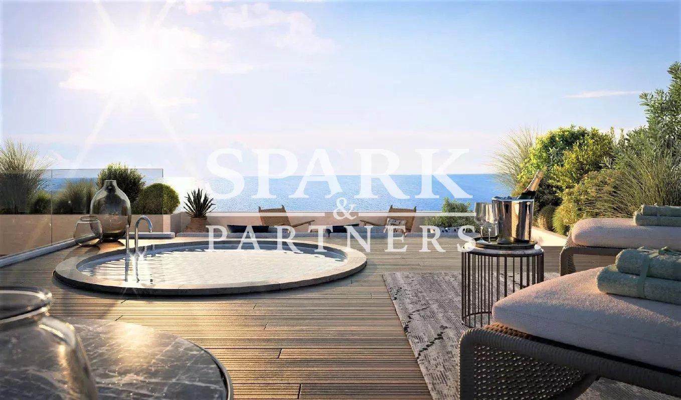 Monaco - La Rousse - Penthouse avec vue mer panoramique