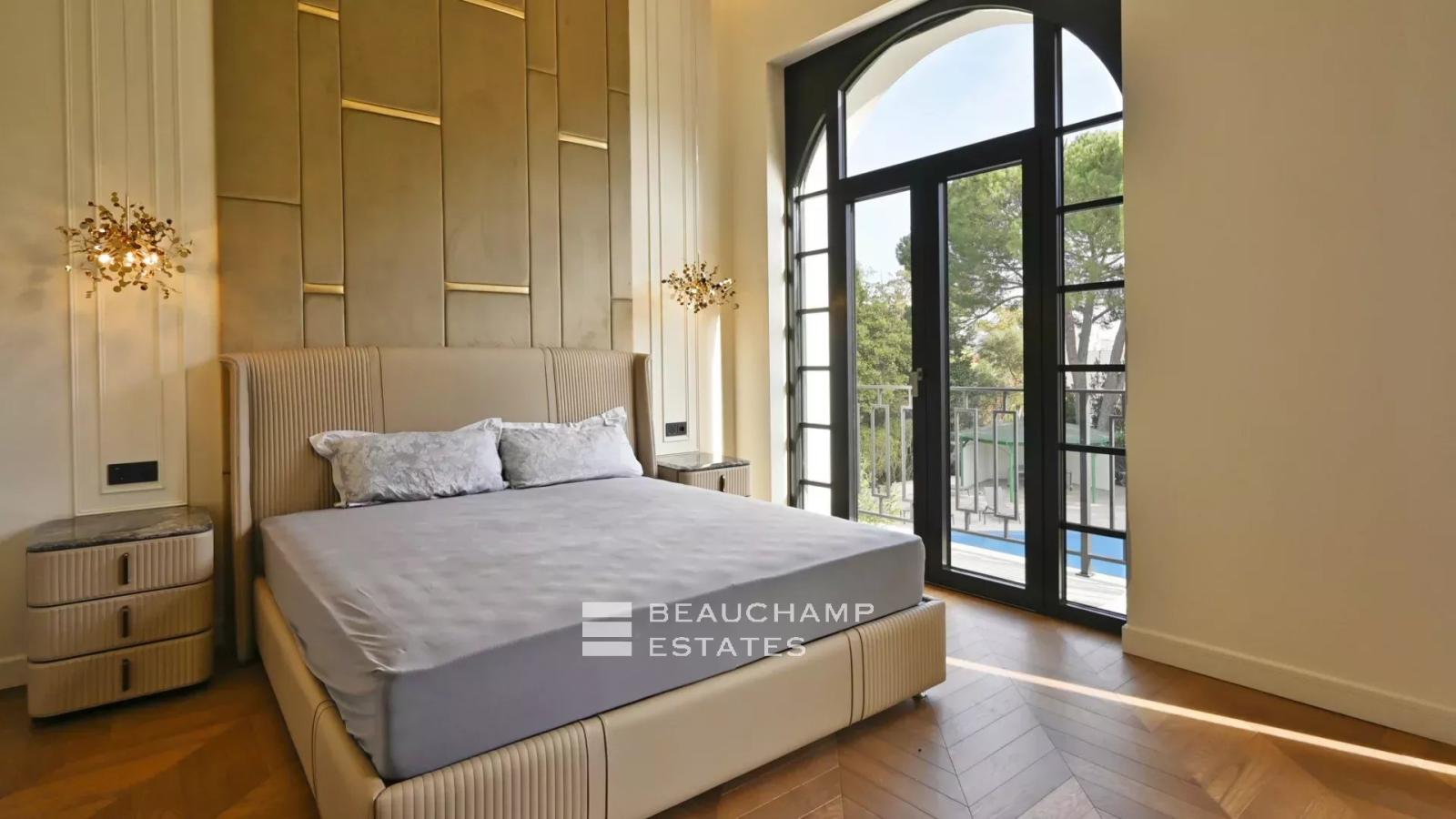 villa art déco 6 chambres avec piscine - cap d'antibes